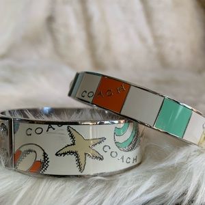Coach Nautical Theme Bangles Set of 2